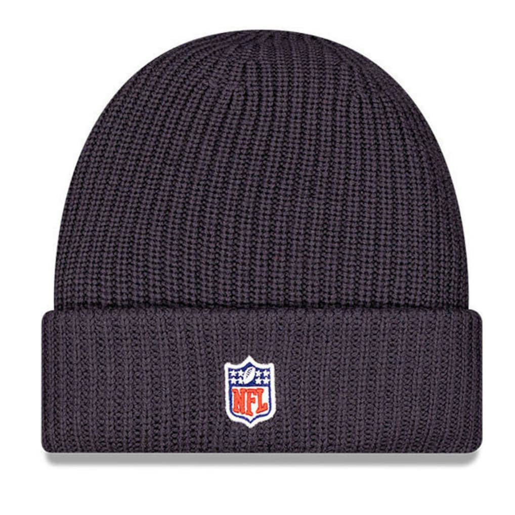 Dallas Cowboys New Era 2025 Sideline Cold Weather Cuffed Knit Hat - Charcoal - NFL