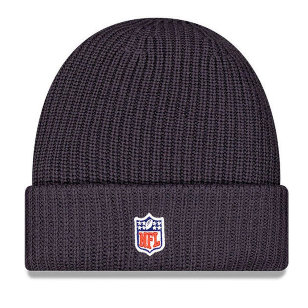 Dallas Cowboys New Era 2025 Sideline Cold Weather Cuffed Knit Hat - Charcoal - NFL
