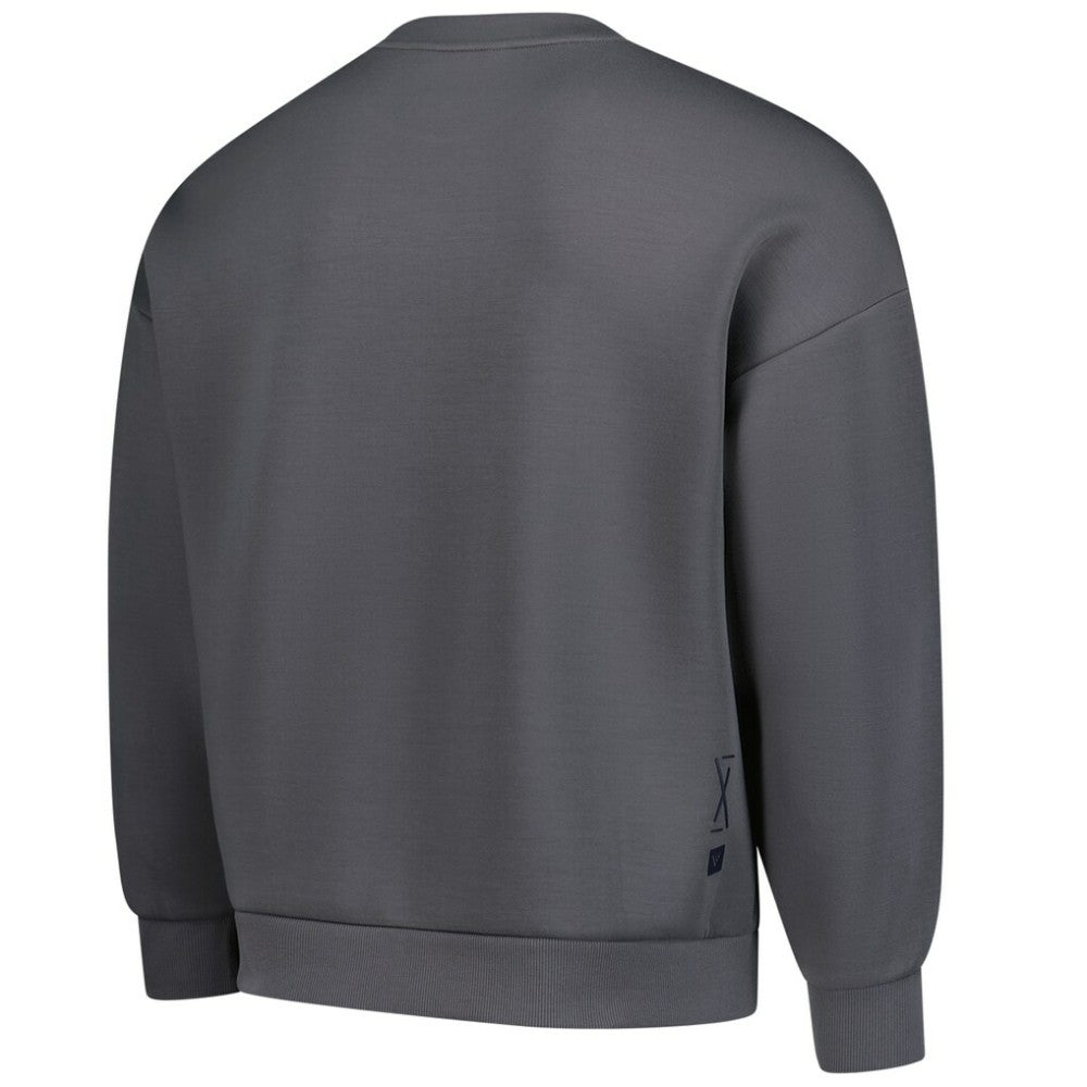 USMNT Levelwear Luxe Signature Lineage Tri-Blend Pullover Sweatshirt Gray