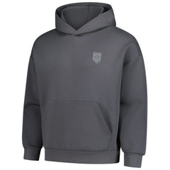 USMNT Levelwear Luxe Signature Tri-Blend Pullover Hoodie Gray