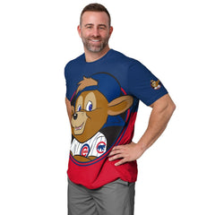 Chicago Cubs FOCO Big Logo Mascot T-Shirt for sale