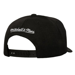 Philadelphia Flyers Mitchell & Ness Busted Logo Wordmark Wrap-Around Pro Pinch Adjustable Hat - Black | NHL Lifestyle