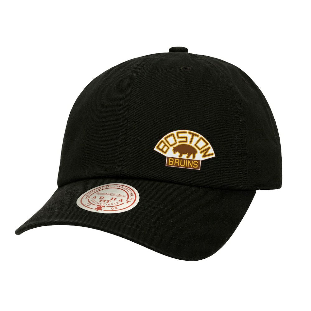 Boston Bruins Mitchell & Ness Women's Micro Lefty Adjustable Hat - Black | NHL sale