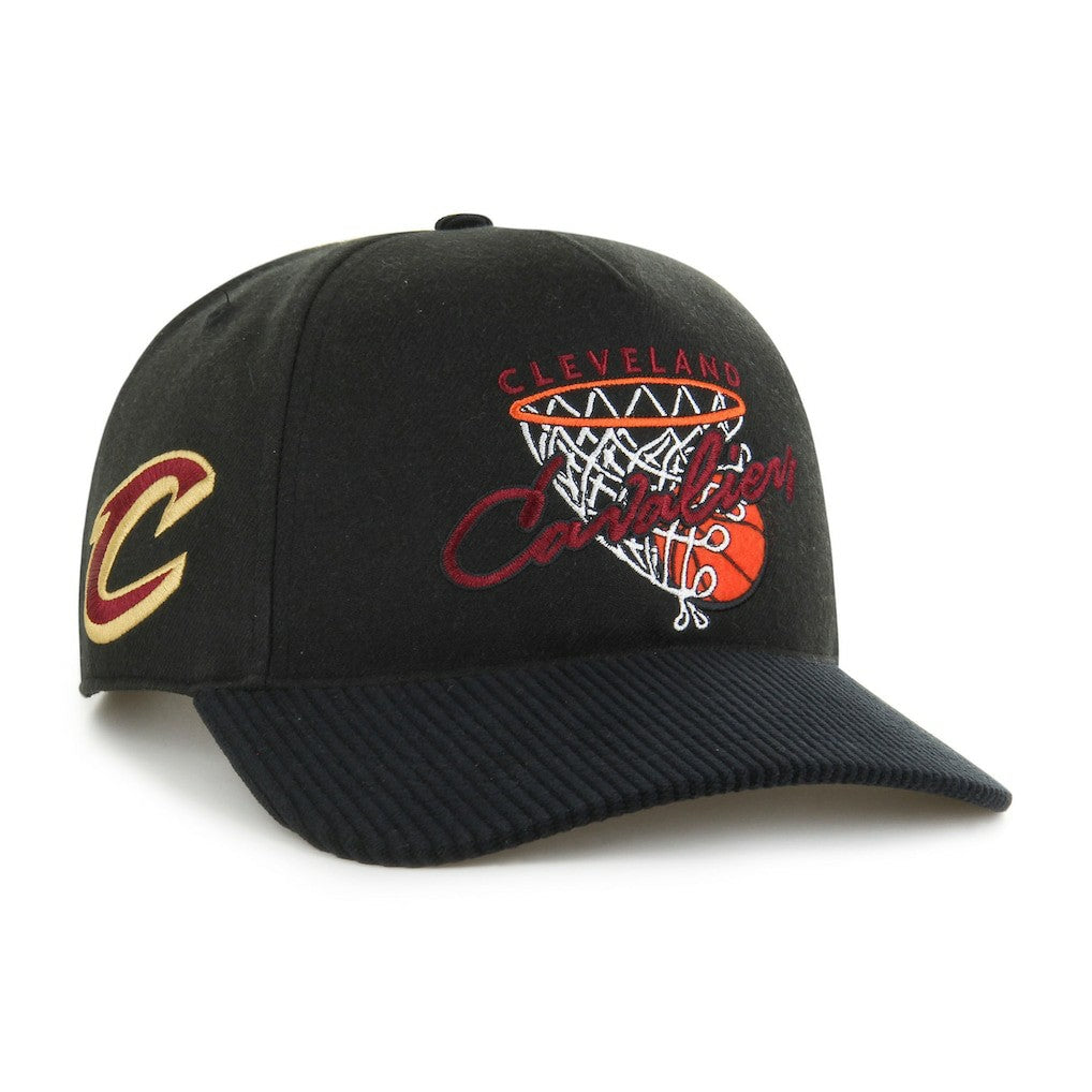 47 brand Cleveland Cavaliers '47 Nothing But Net Hitch Adjustable Hat Black