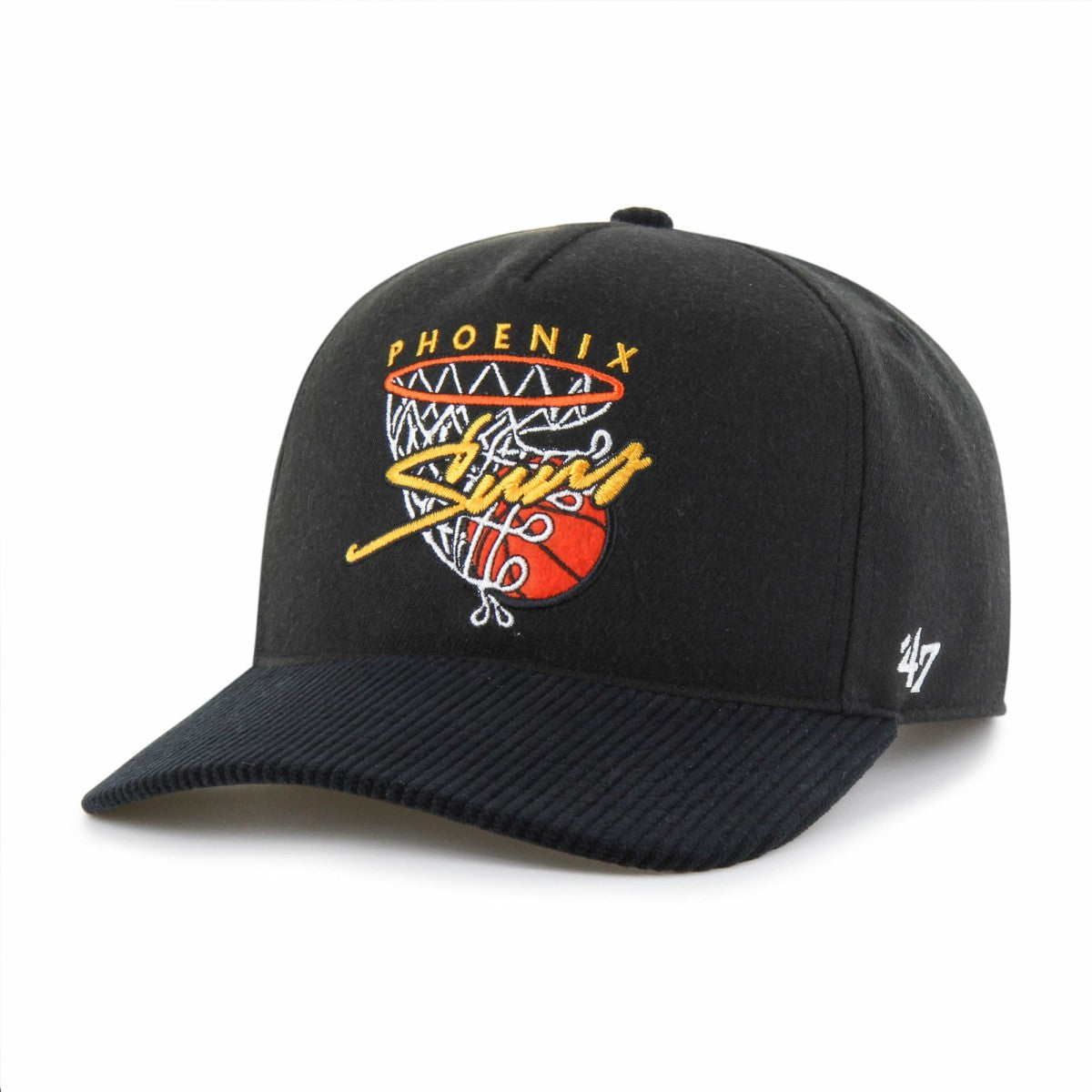 47 brand Phoenix Suns '47 Nothing But Net Hitch Adjustable Hat Black