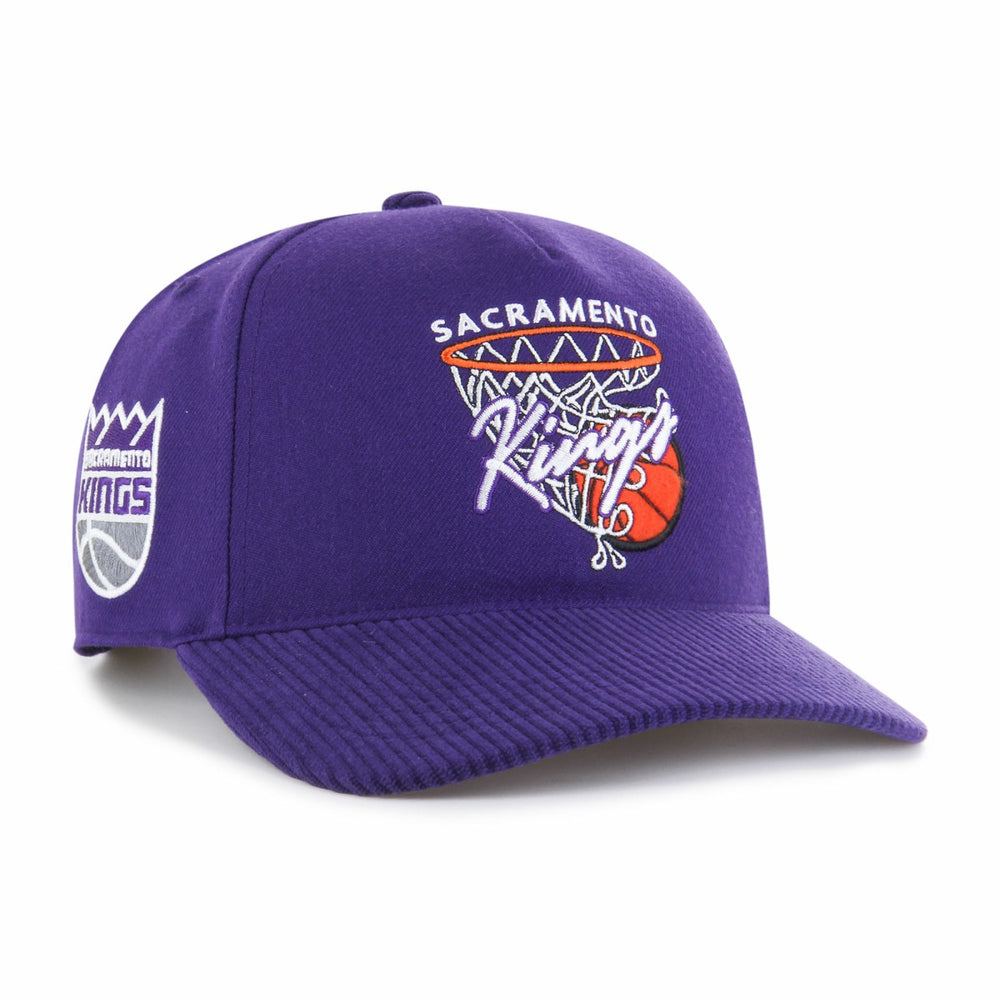 47 brand Sacramento Kings '47 Nothing But Net Hitch Adjustable Hat Purple
