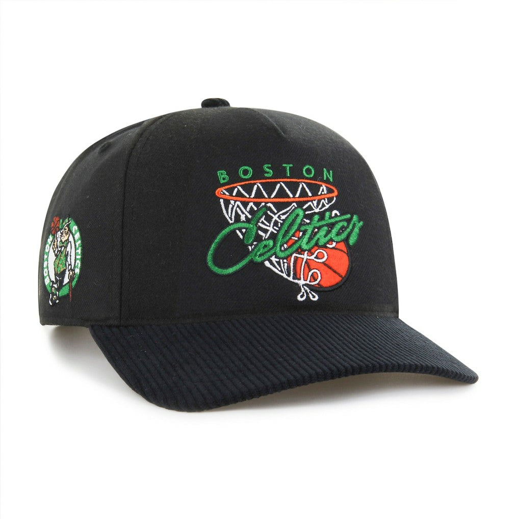 47 brand Boston Celtics '47 Nothing But Net Hitch Adjustable Hat Black