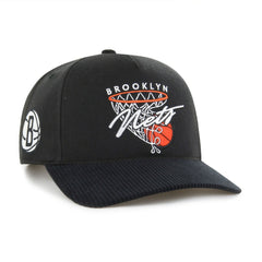 47 brand Brooklyn Nets '47 Nothing But Net Hitch Adjustable Hat Black
