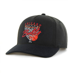 47 brand Chicago Bulls '47 Nothing But Net Hitch Adjustable Hat Black