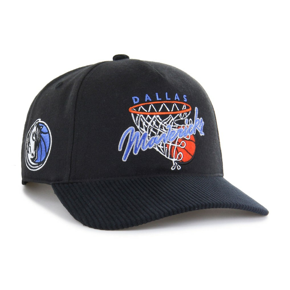47 brand Dallas Mavericks '47 Nothing But Net Hitch Adjustable Hat Black