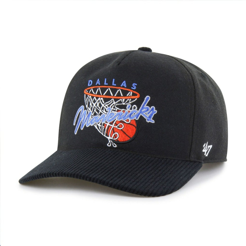 47 brand Dallas Mavericks '47 Nothing But Net Hitch Adjustable Hat Black