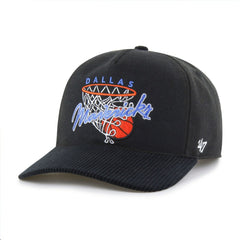 47 brand Dallas Mavericks '47 Nothing But Net Hitch Adjustable Hat Black