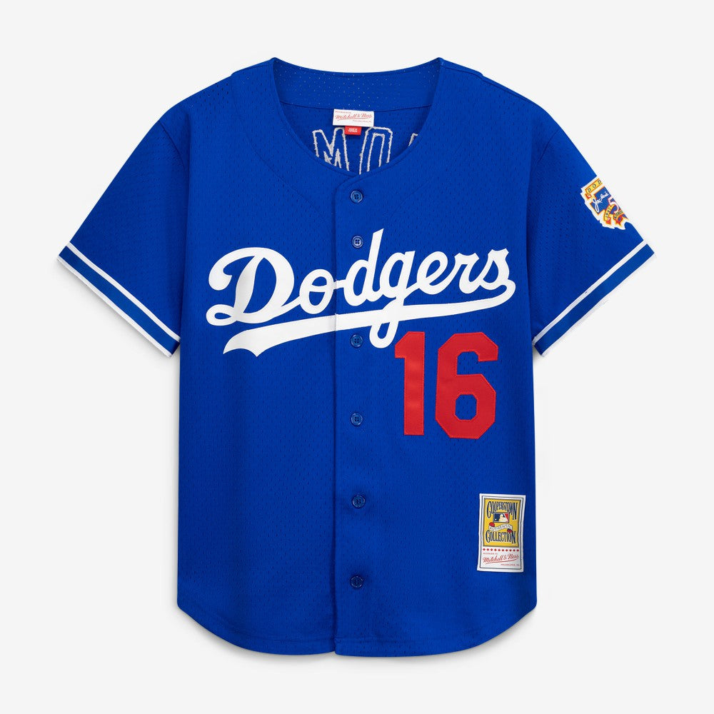 Hideo Nomo Los Angeles Dodgers Mitchell & Ness Cooperstown Collection Mesh Batting Practice Button-Up Jersey Discount