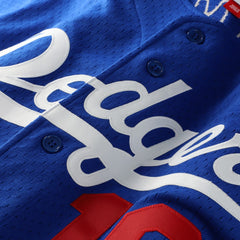 Hideo Nomo Los Angeles Dodgers Mitchell & Ness Cooperstown Collection Mesh Batting Practice Button-Up Jersey Discount