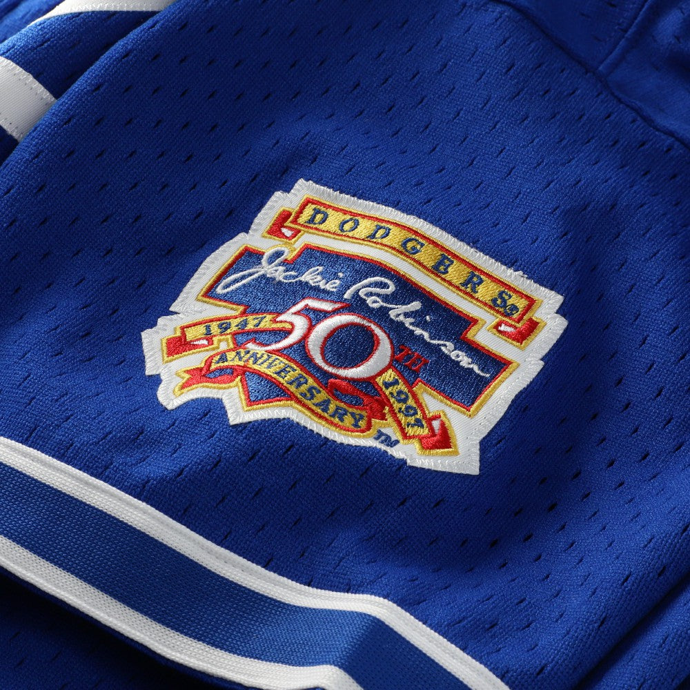 Hideo Nomo Los Angeles Dodgers Mitchell & Ness Cooperstown Collection Mesh Batting Practice Button-Up Jersey Discount