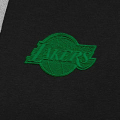 Los Angeles Lakers Antigua St. Patrick's Day Victory Raglan Pullover Hoodie Black