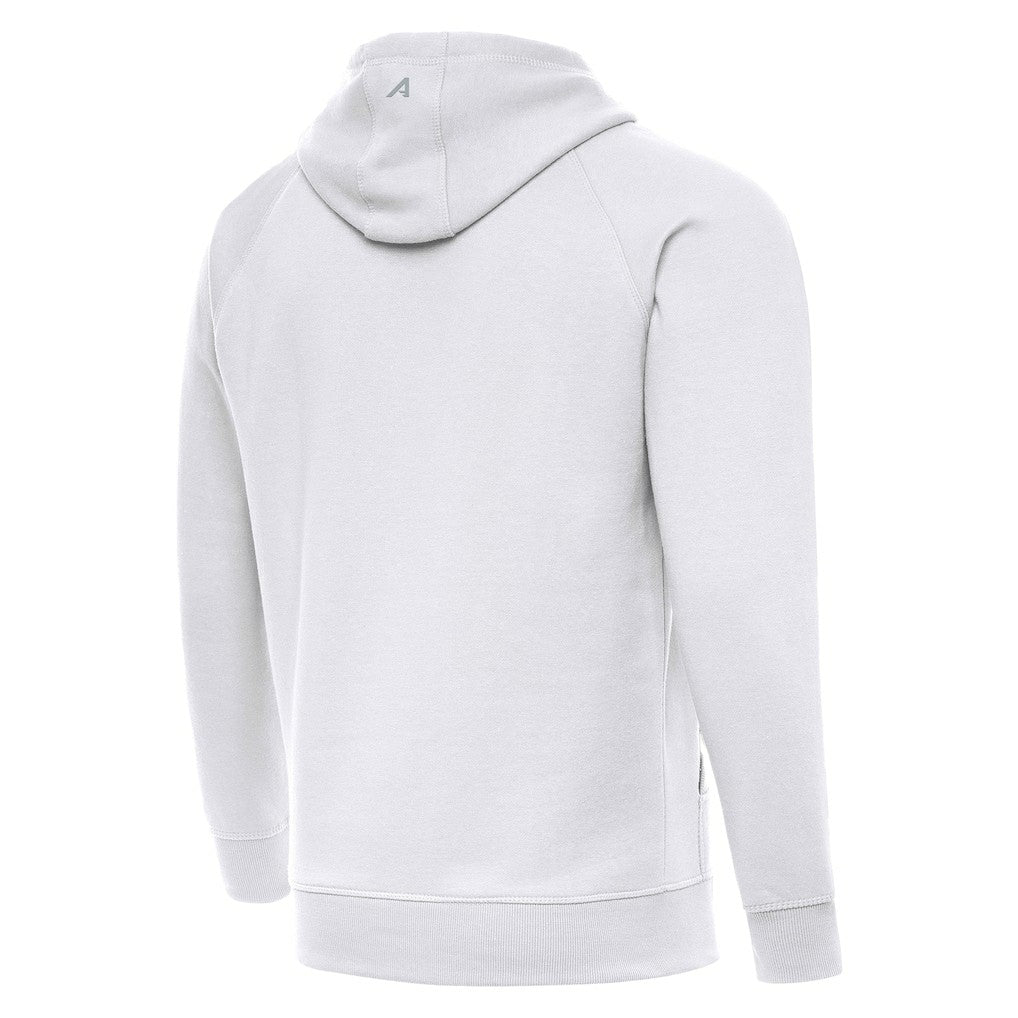 Chicago Bulls Antigua St. Patrick's Day Victory Raglan Pullover Hoodie White