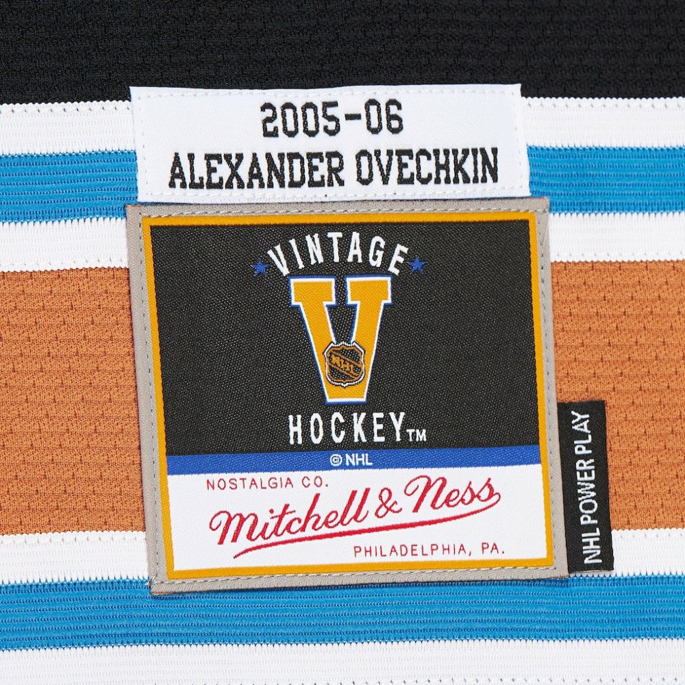 Alexander Ovechkin Washington Capitals Mitchell & Ness 2005/06 Power Play Jersey - Black | NHL Lifestyle