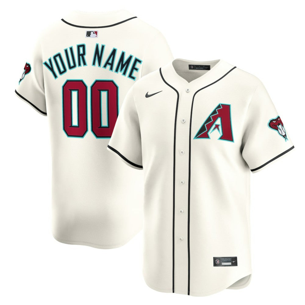 Arizona Diamondbacks Nike Home Limited Custom Jersey Sale