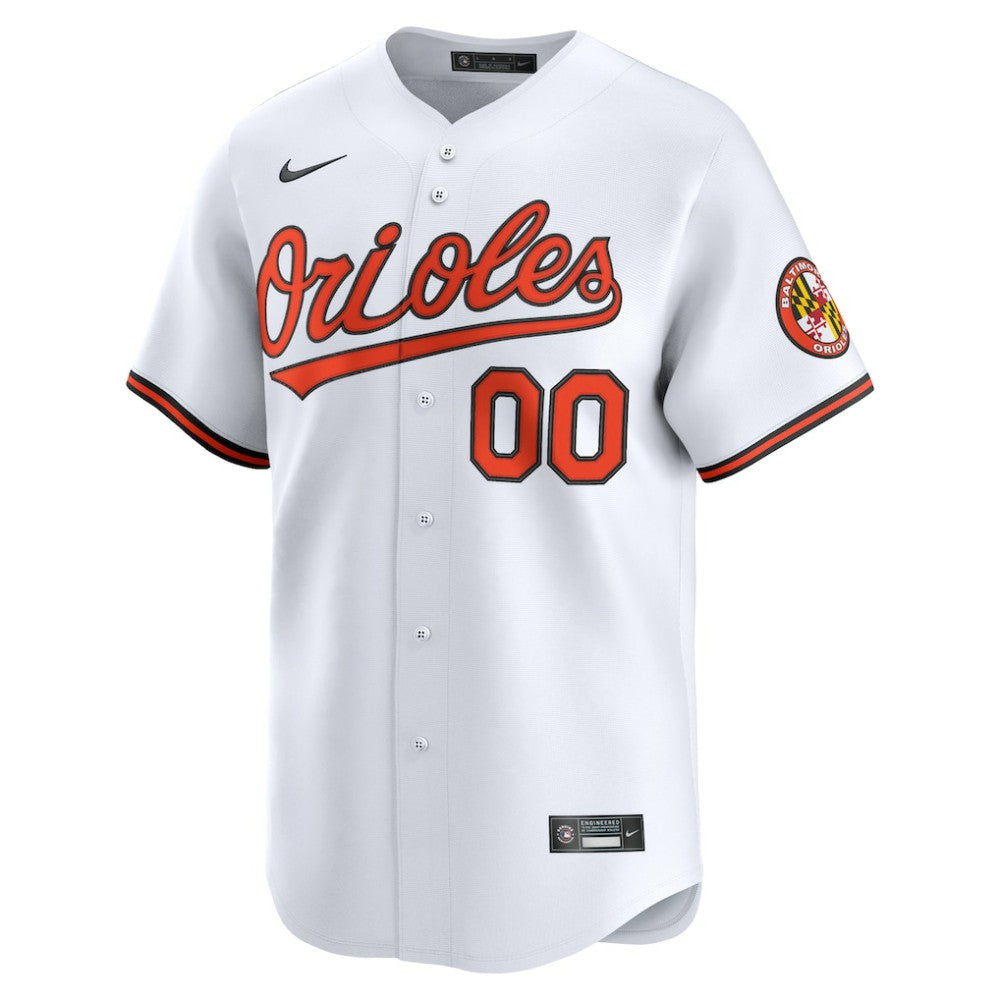 Baltimore Orioles Nike Home Limited Custom Jersey Discount