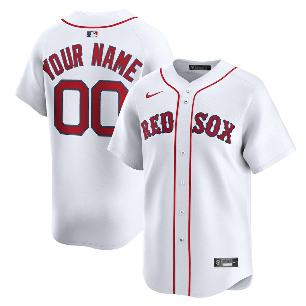 Boston Red Sox Nike Home Limited Custom Jersey Sale