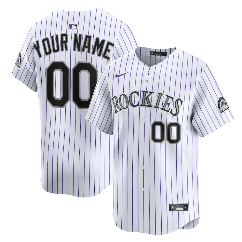 Colorado Rockies Nike Home Limited Custom Jersey Online