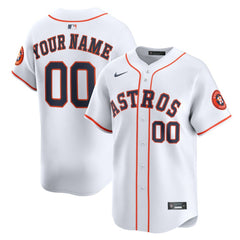 Houston Astros Nike Home Limited Custom Jersey Near Me