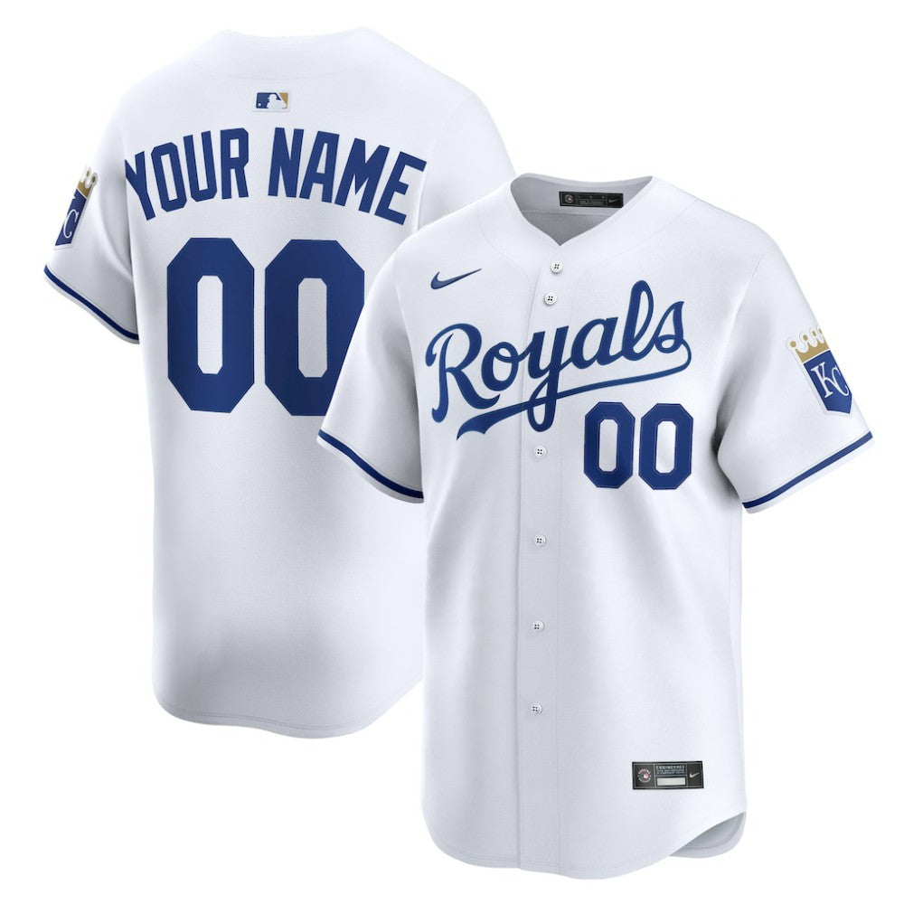 Kansas City Royals Nike Home Limited Custom Jersey Discount