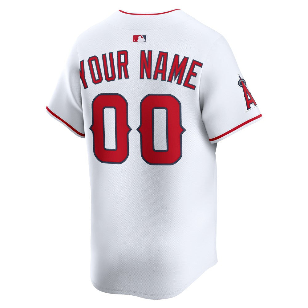 Los Angeles Angels Nike Home Limited Custom Jersey Discount
