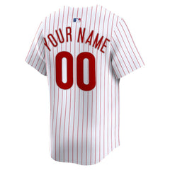 Philadelphia Phillies Nike Home Limited Custom Jersey for sale