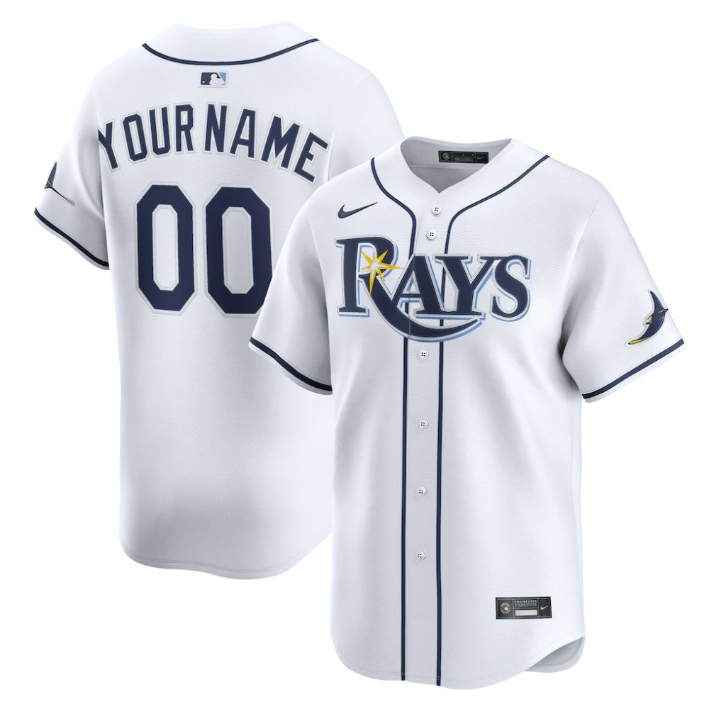 Tampa Bay Rays Nike Home Limited Custom Jersey Outlet