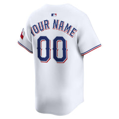 Texas Rangers Nike Home Limited Custom Jersey Online