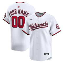 Washington Nationals Nike Home Limited Custom Jersey Online