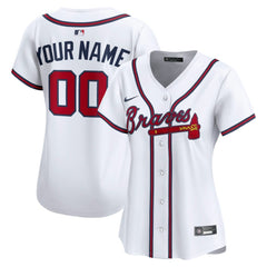 Atlanta Braves Nike Women's Home Limited Custom Jersey Online