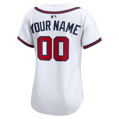 Atlanta Braves Nike Women's Home Limited Custom Jersey Online