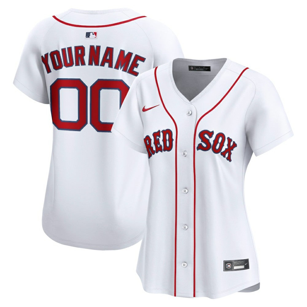 Boston Red Sox Nike Women's Home Limited Custom Jersey Discount