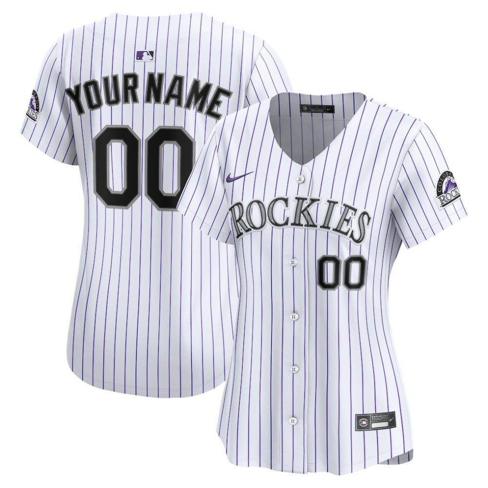 Colorado Rockies Nike Women's Home Limited Custom Jersey Online