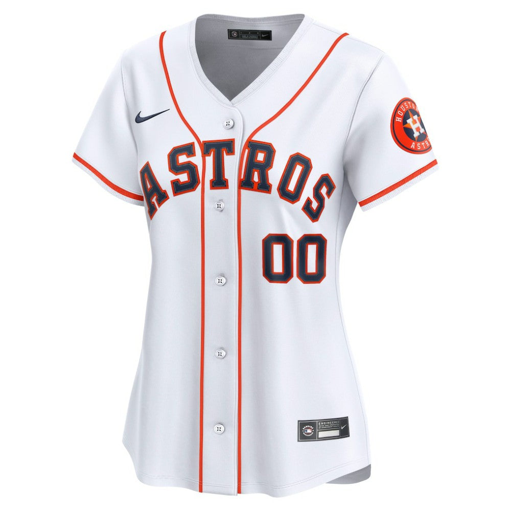 Houston Astros Nike Women's Home Limited Custom Jersey Discount