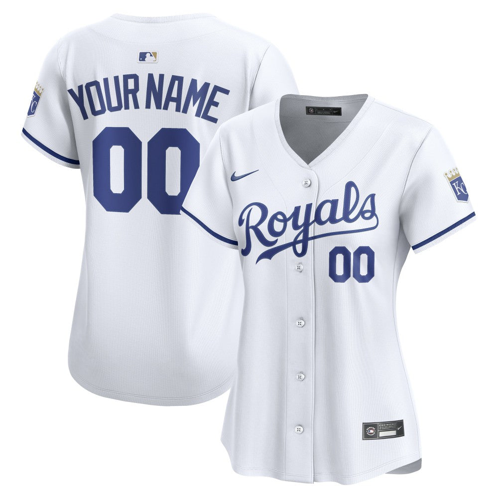 Kansas City Royals Nike Women's Home Limited Custom Jersey Outlet