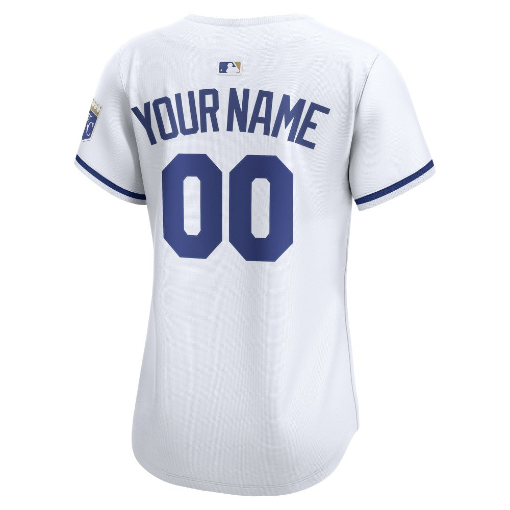 Kansas City Royals Nike Women's Home Limited Custom Jersey Outlet