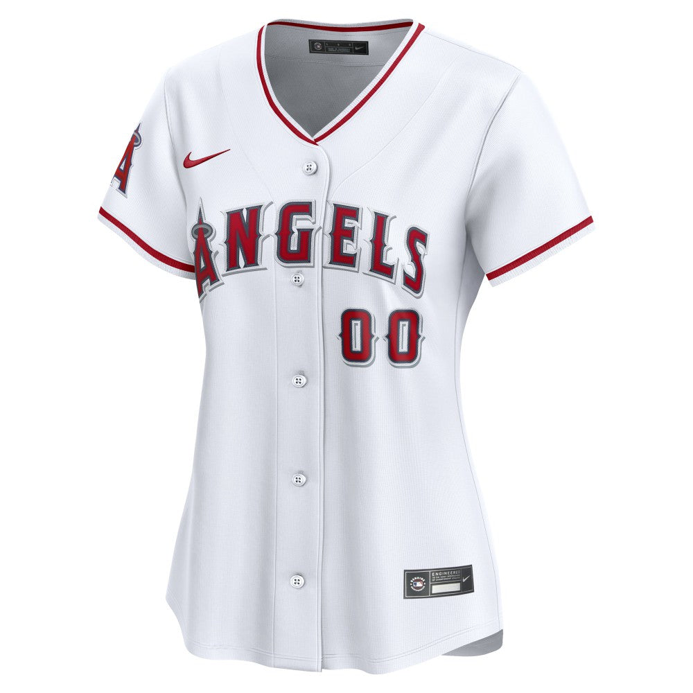 Los Angeles Angels Nike Women's Home Limited Custom Jersey Discount