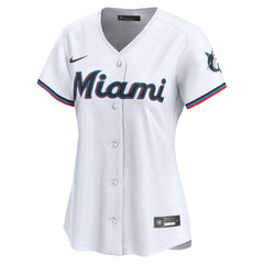 Miami Marlins Nike Women's Home Limited Custom Jersey Outlet