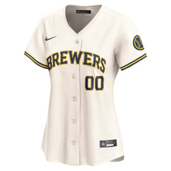 Milwaukee Brewers Nike Women's Home Limited Custom Jersey Online