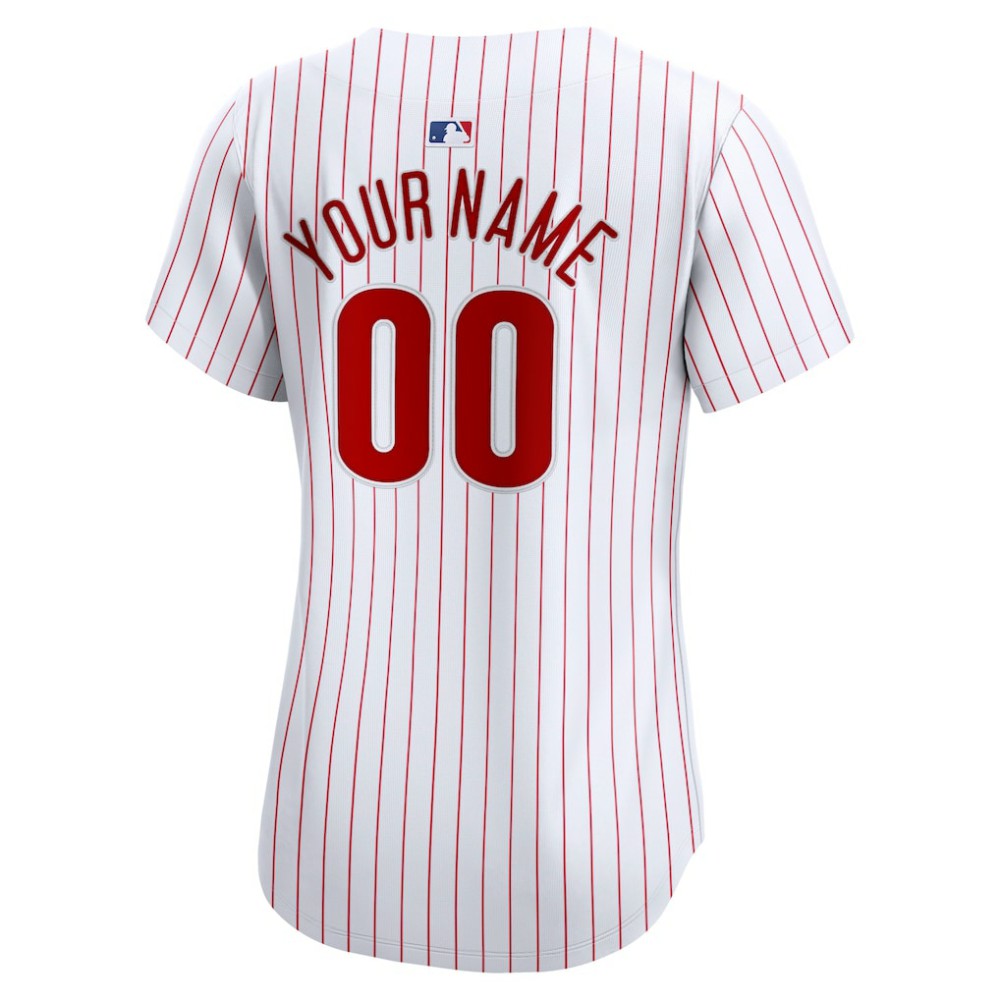 Philadelphia Phillies Nike Women's Home Limited Custom Jersey Online