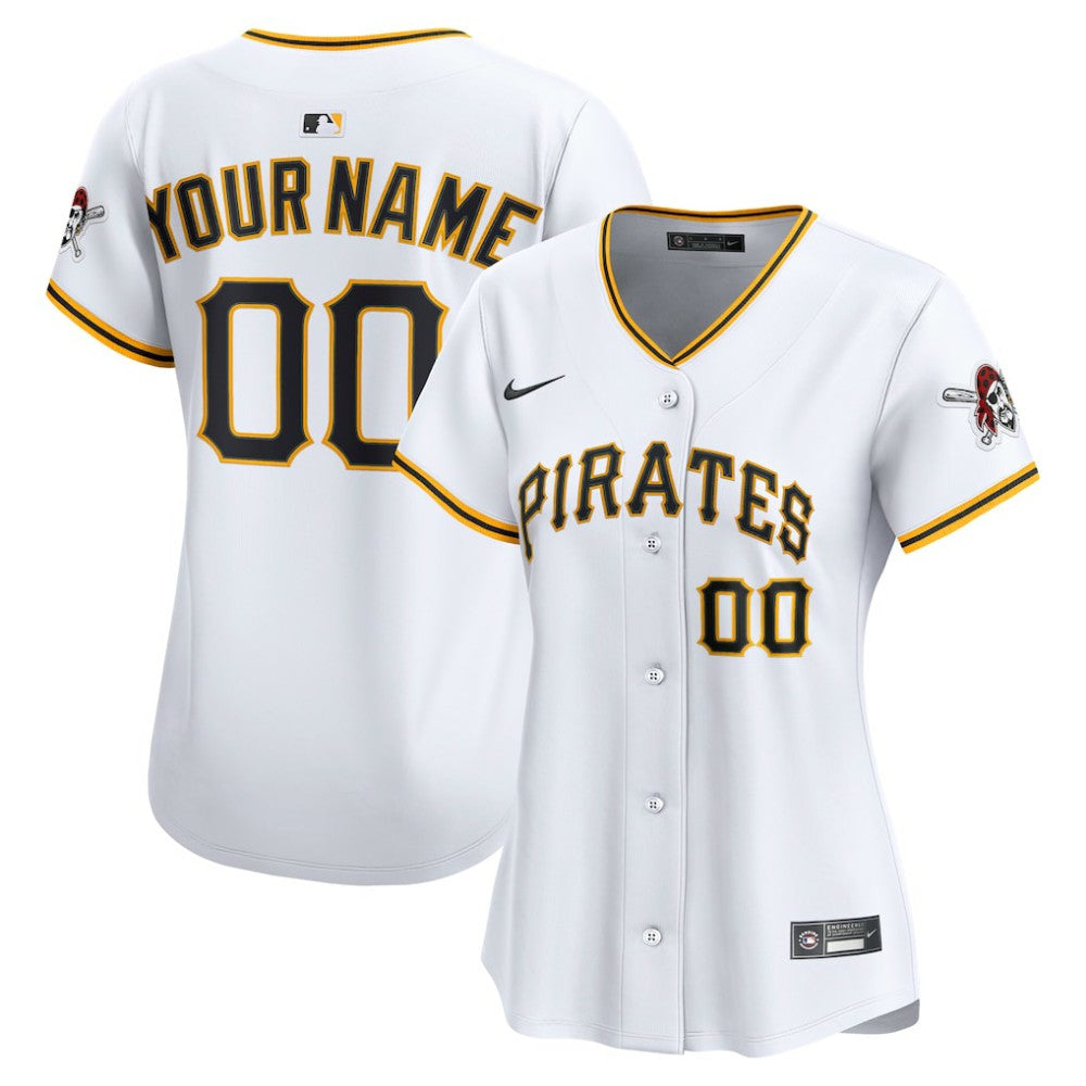 Pittsburgh Pirates Nike Women's Home Limited Custom Jersey Online