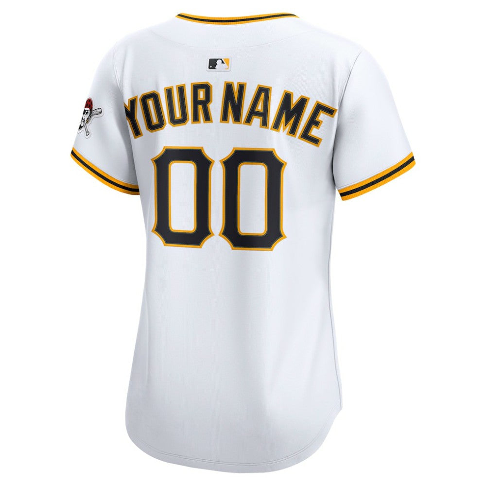 Pittsburgh Pirates Nike Women's Home Limited Custom Jersey Online