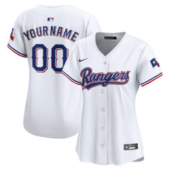 Texas Rangers Nike Women's Home Limited Custom Jersey Online