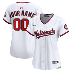 Washington Nationals Nike Women's Home Limited Custom Jersey Online
