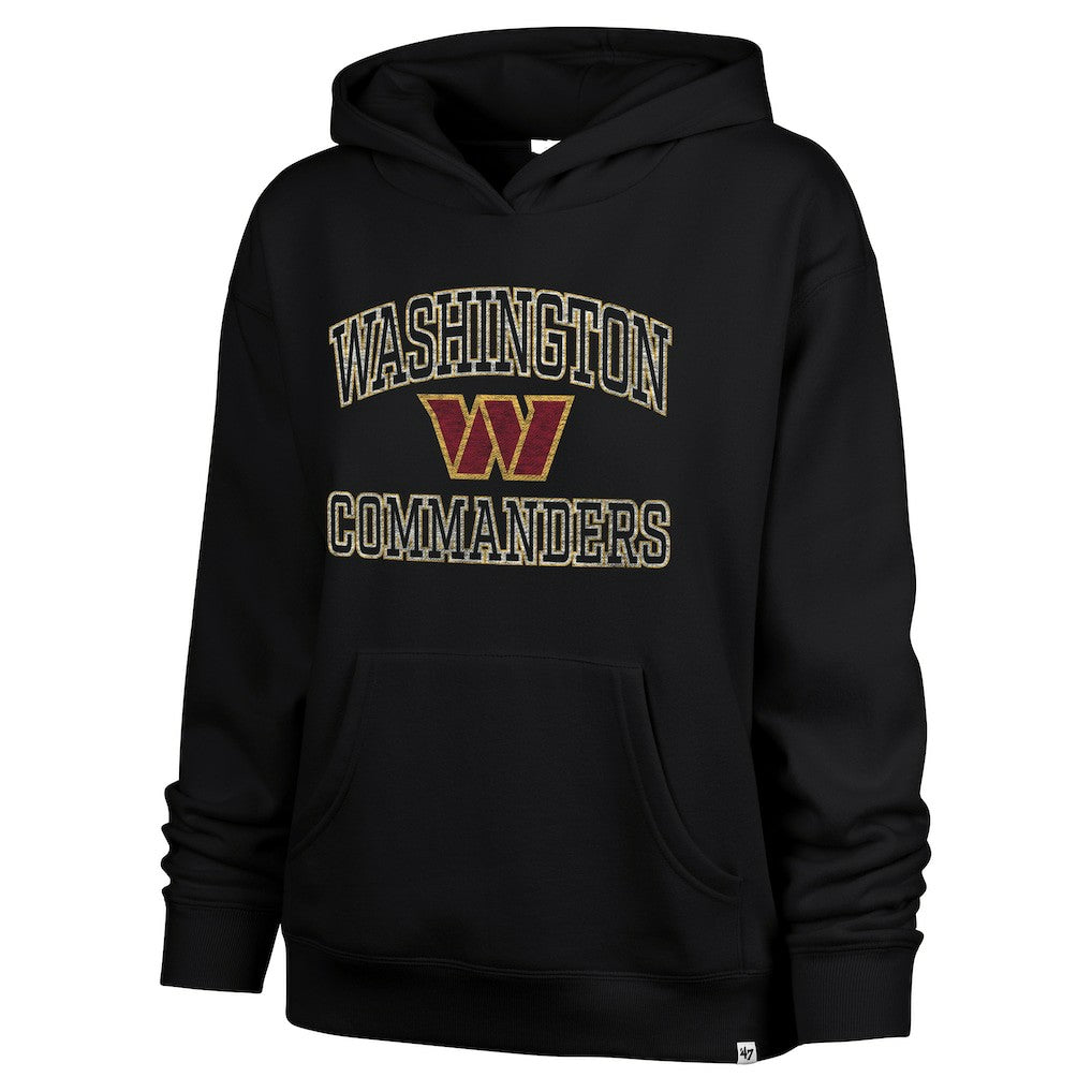 Washington Commanders '47 Women's Clarity Naomi Hoodie - Black - 47 brand