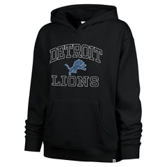 Detroit Lions '47 Women's Clarity Naomi Hoodie - Black - 47 brand